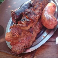 Parrilla La Colorada food