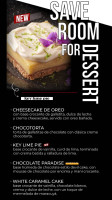 Barstow menu