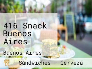 416 Snack Buenos Aires