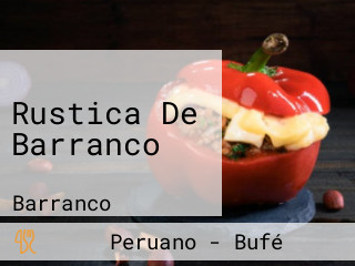 Rustica De Barranco