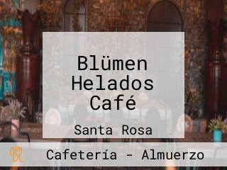 Blümen Helados Café