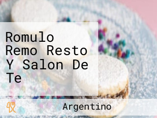 Romulo Remo Resto Y Salon De Te