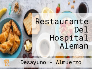 Restaurante Del Hospital Aleman