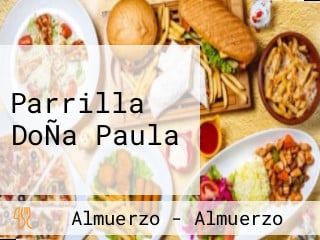 Parrilla DoÑa Paula