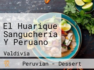 El Huarique Sanguchería Y Peruano