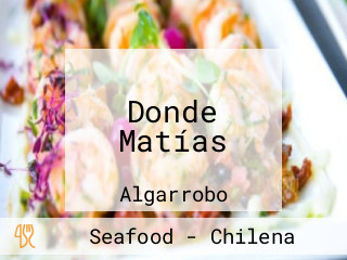 Donde Matías