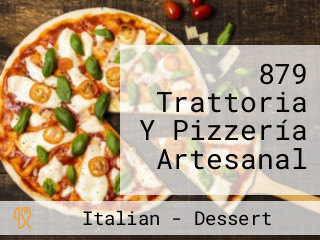 879 Trattoria Y Pizzería Artesanal