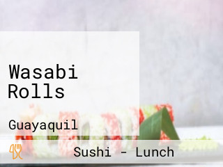 Wasabi Rolls