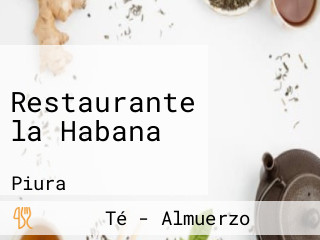 Restaurante la Habana