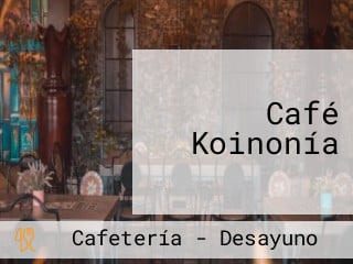 Café Koinonía