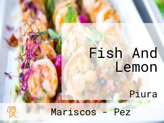 Fish And Lemon