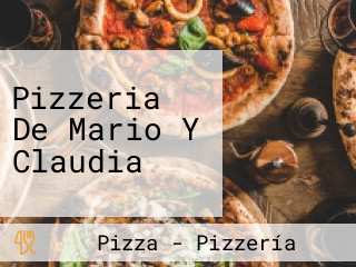Pizzeria De Mario Y Claudia