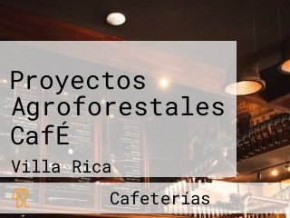 Proyectos Agroforestales CafÉ