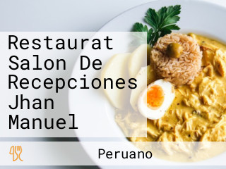 Restaurat Salon De Recepciones Jhan Manuel