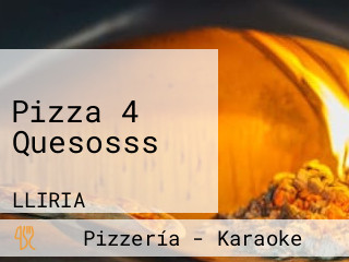 Pizza 4 Quesosss
