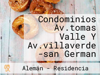 Condominios Av.tomas Valle Y Av.villaverde -san German