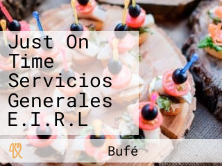 Just On Time Servicios Generales E.I.R.L