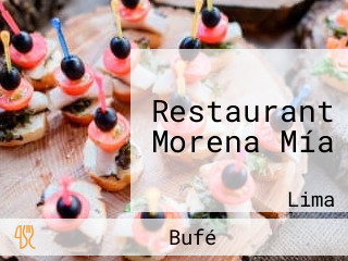 Restaurant Morena Mía