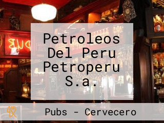 Petroleos Del Peru Petroperu S.a.