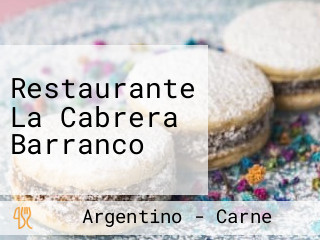 Restaurante La Cabrera Barranco