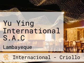 Yu Ying International S.A.C