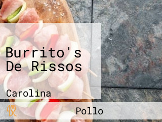 Burrito's De Rissos