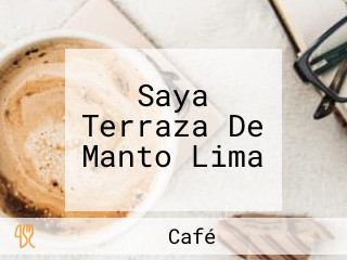 Saya Terraza De Manto Lima