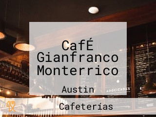 CafÉ Gianfranco Monterrico