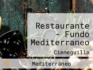 Restaurante - Fundo Mediterraneo