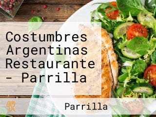 Costumbres Argentinas