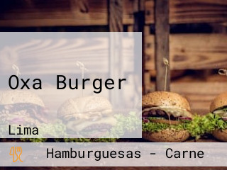 Oxa Burger