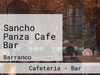 Sancho Panza Cafe Bar