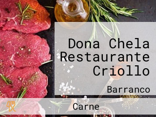 Dona Chela Restaurante Criollo