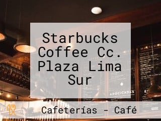 Starbucks Coffee Cc. Plaza Lima Sur