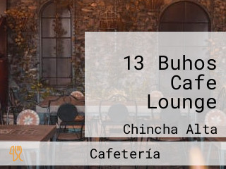 13 Buhos Cafe Lounge