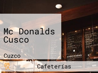 Mc Donalds Cusco