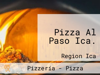 Pizza Al Paso Ica.