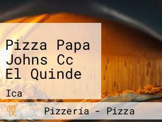 Pizza Papa Johns Cc El Quinde