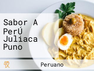 Sabor A PerÚ Juliaca Puno