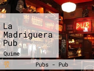 La Madriguera Pub