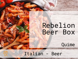 Rebelion Beer Box