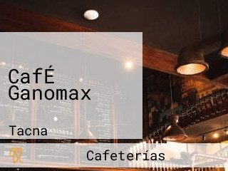 CafÉ Ganomax