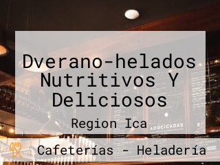 Dverano-helados Nutritivos Y Deliciosos