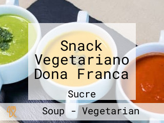 Snack Vegetariano Dona Franca