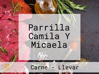 Parrilla Camila Y Micaela