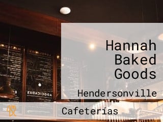 Hannah Baked Goods