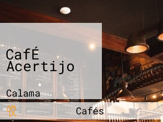 CafÉ Acertijo