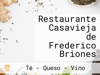 Restaurante Casavieja de Frederico Briones