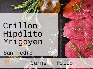 Crillon Hipólito Yrigoyen