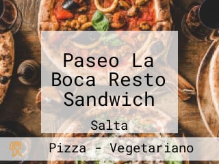 Paseo La Boca Resto Sandwich